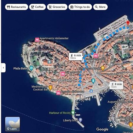 Old Town Rovinj City Center Kültér fotó